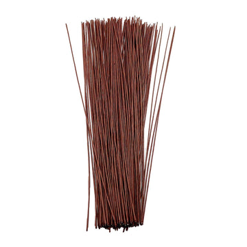 Crafteria 1.6mm Thick Plastic Coated Brown Stem Wire 100Gram