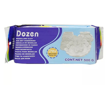 White Dozen Clay 500 Gms