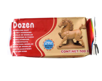Brown Dozen Clay 500 Gms