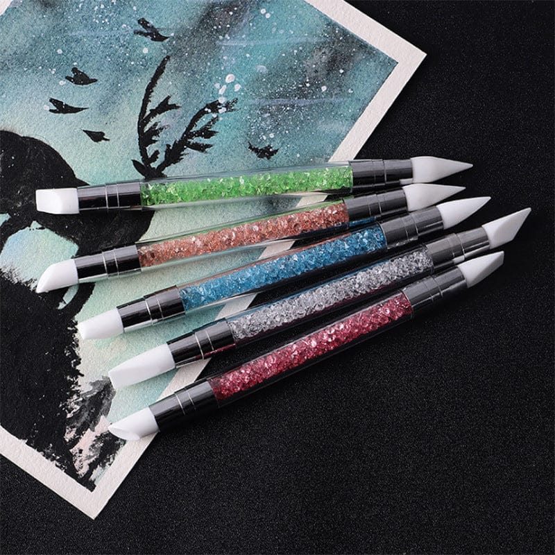Crafteria 5Pcs Double Side Silicon Tip
