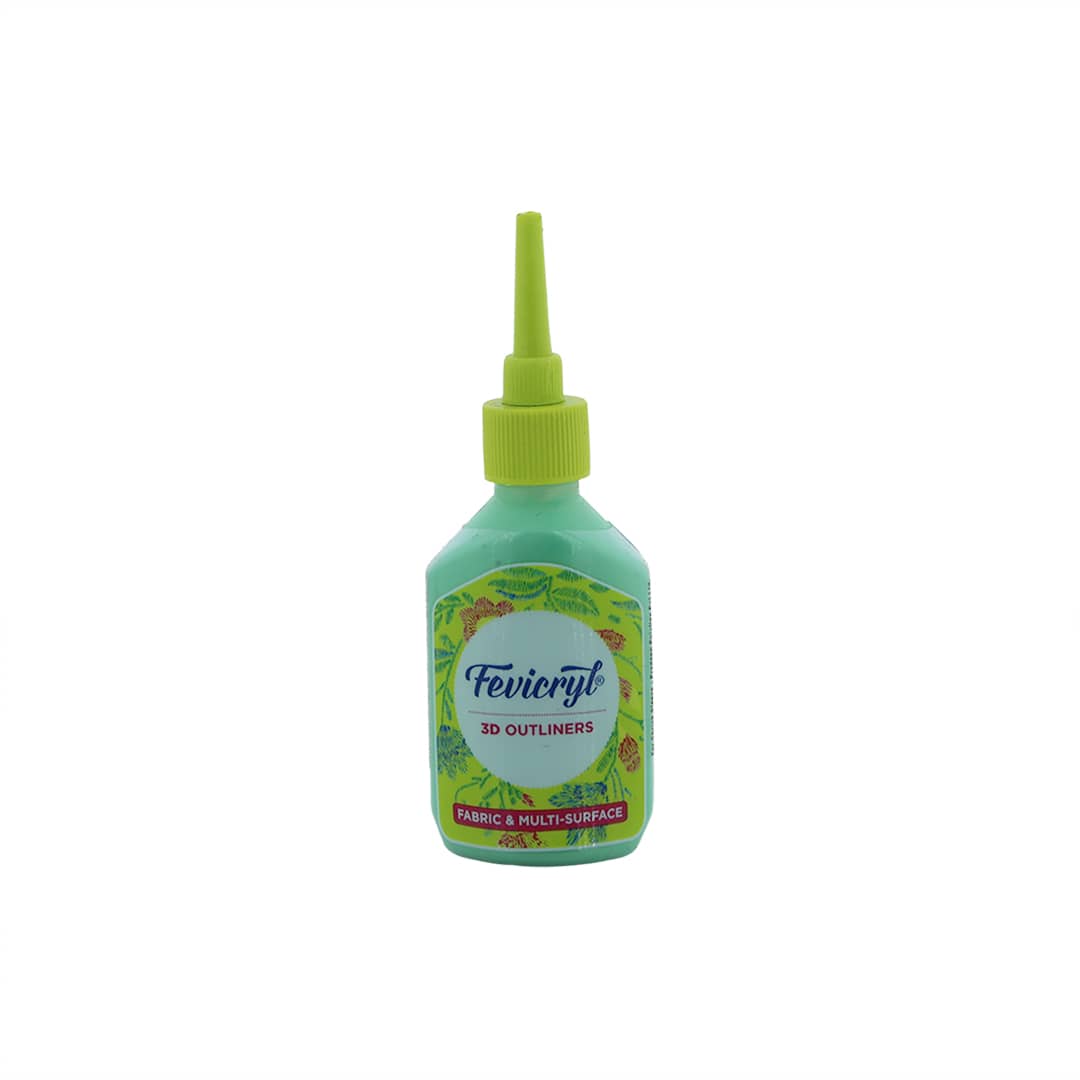 Pidilite Green-304 Fevicryl 3D Outliner Pearl (20ml) (Mrp-25/-)