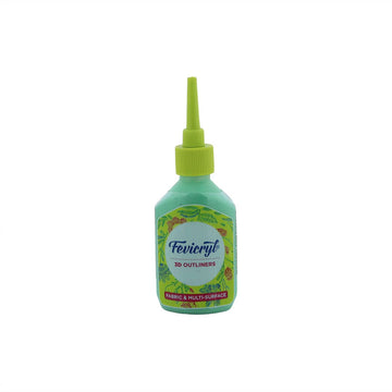 Pidilite Green-304 Fevicryl 3D Outliner Pearl (20ml) (Mrp-25/-)