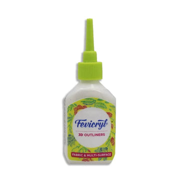 Pidilite Gold-352 Fevicryl 3D Outliner Pearl Metallic (20ml)