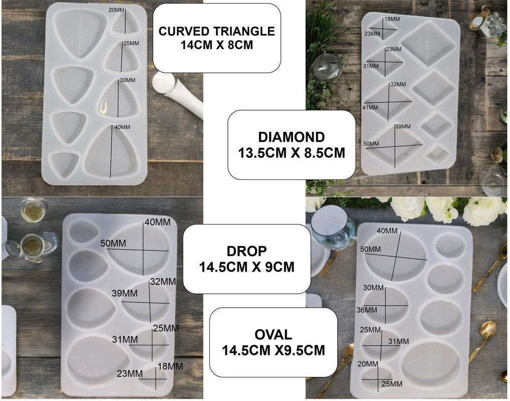 My Store Silicon Mould 4 IN 1 RAKHI,BRACELET & PENDANT JEWELLERY MOULD