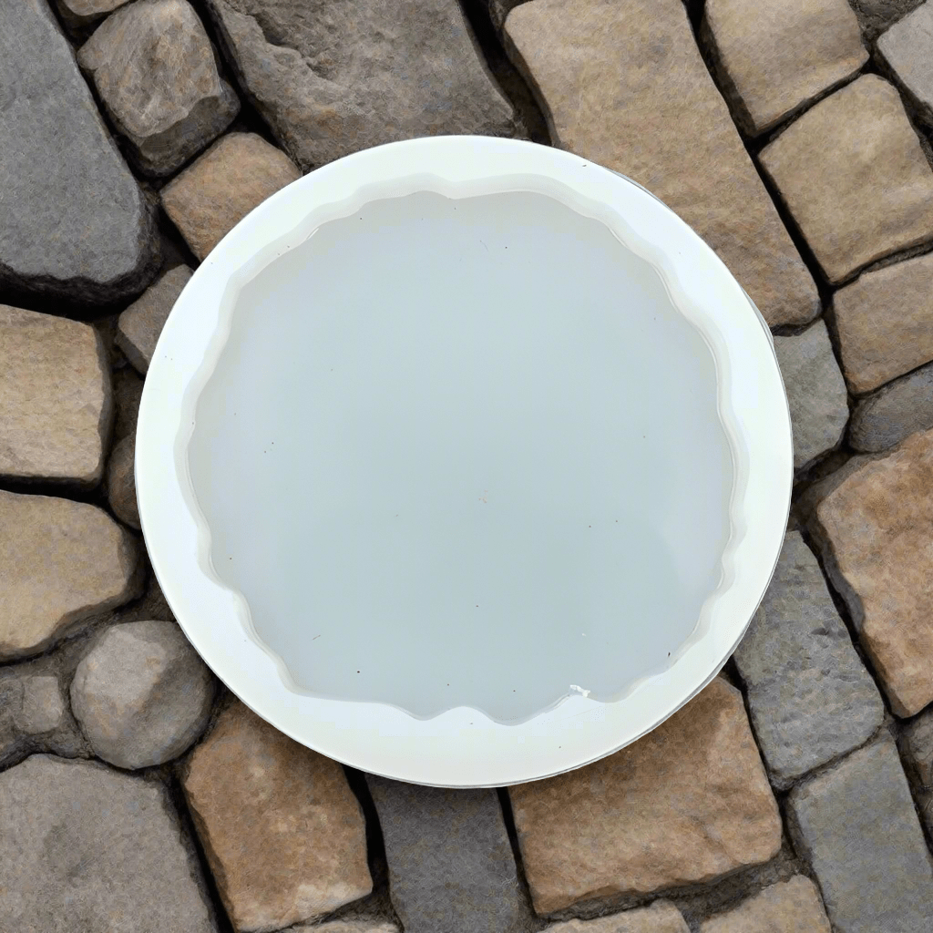 My Store Silicon Mould 2" Round Agate Coaster & Keychain Pendant Mould
