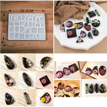 My Store Silicon Mould 38 CAVITY JEWELLERY, KEYCHAIN MOULD
