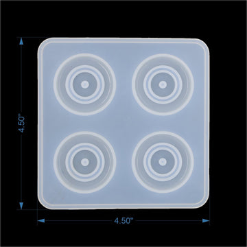 My Store Silicon Mould 4 Cavity 1.5" Evil Eye