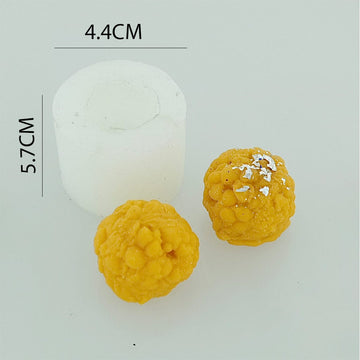 Crafteria Candle Boondi Ladoo Candle Handmade Mould