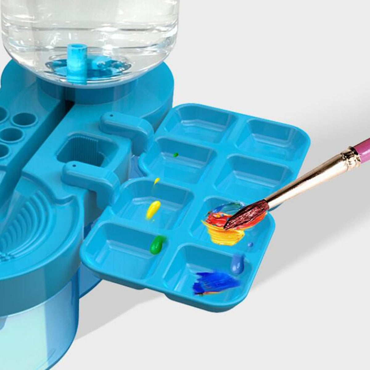 Crafteria Watercolor Mixing Tray with Water Dispenser for Painting