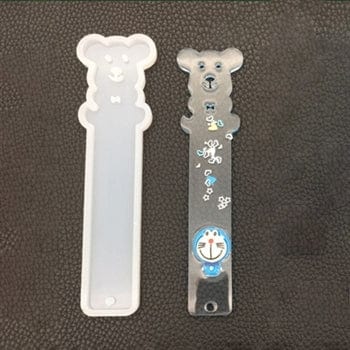 My Store Silicon Mould BIG SITTING TEDDY BOOK MARK MOULD