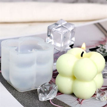 My Store Silicon Mould MINI BUBBLE CUBE CANDLE MOULD