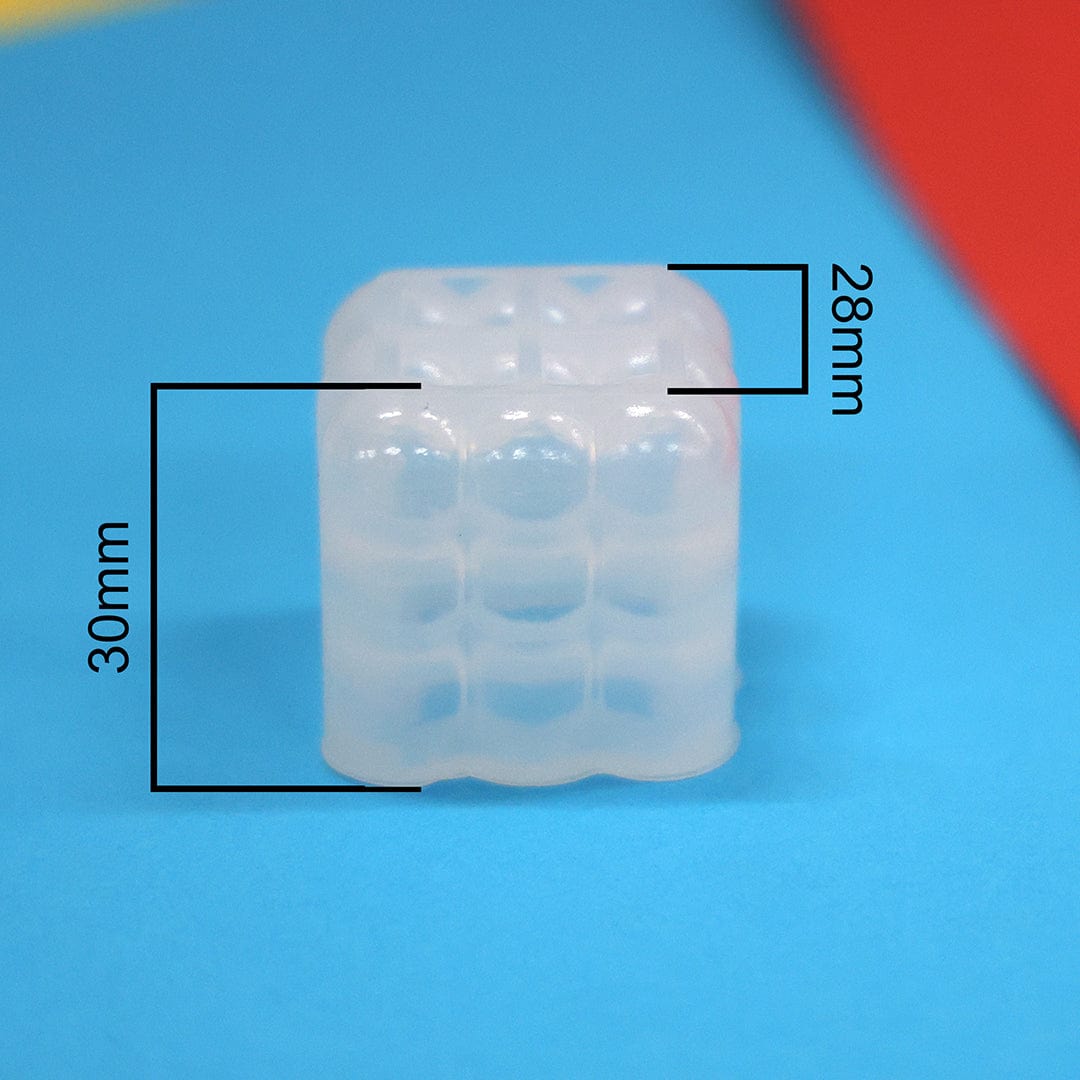 My Store Silicon Mould Small Bubble Candle Mould
