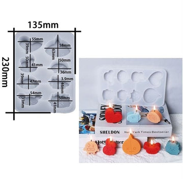 My Store Silicon Mould CARTOON CANDLE & SOAP SILICON MOULD