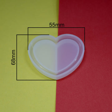 My Store Silicon Mould Heart Shakers Mould