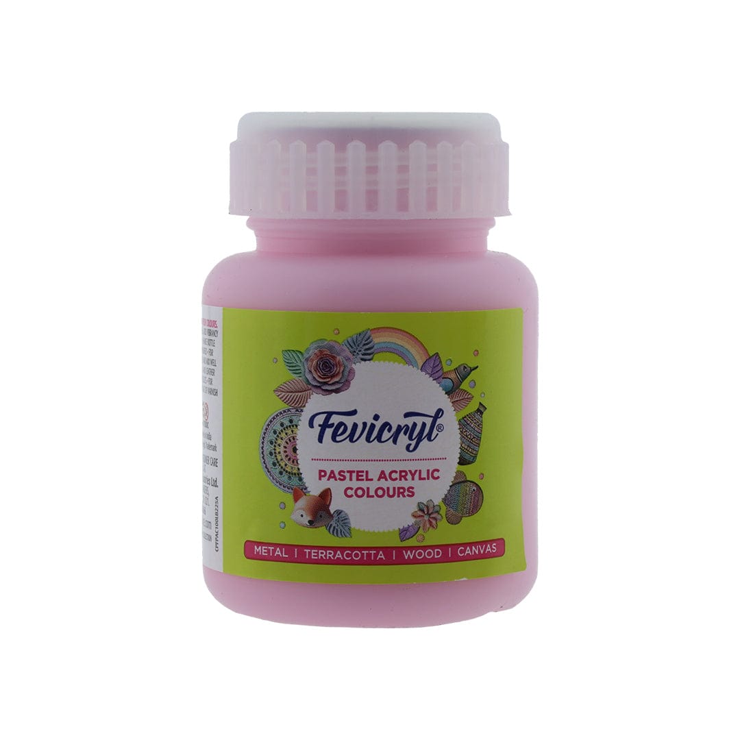 Crafteria Ash Grey Fevicryl Pastel Acrylic Colour 100Ml