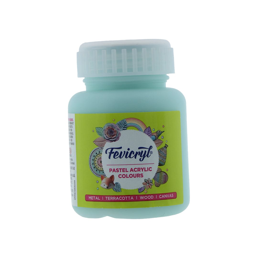 Crafteria Buttercup Yellow Fevicryl Pastel Acrylic Colour 100Ml