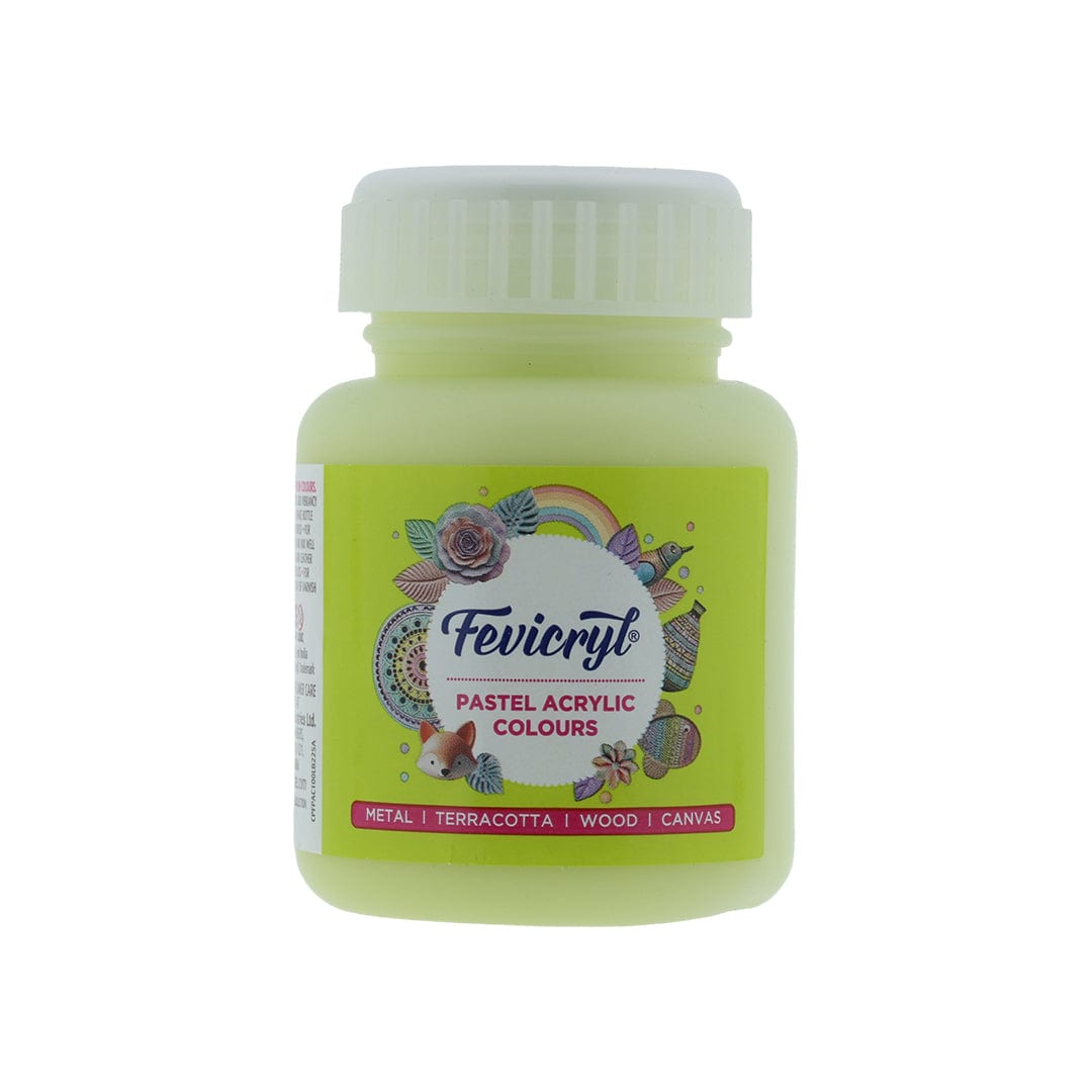 Crafteria Soft Peach Fevicryl Pastel Acrylic Colour 100Ml