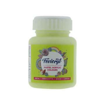 Crafteria Soft Peach Fevicryl Pastel Acrylic Colour 100Ml