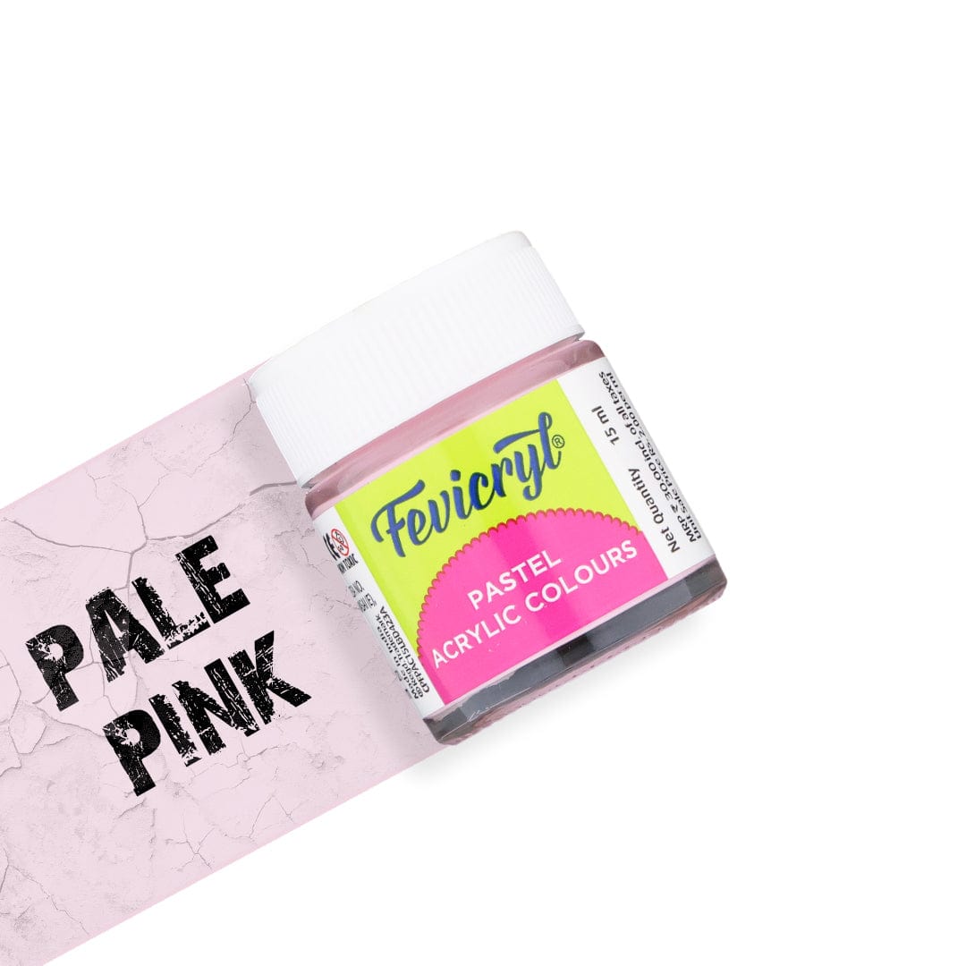 Crafteria Soft Peach Fevicryl Pastel Acrylic Colour 15Ml