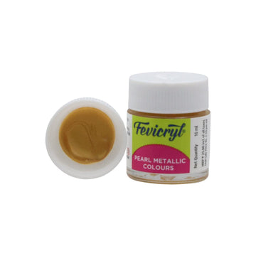 Pidilite Gold Pidilite Fevicryl Acrylic Colours Pearl Metallic 10ml