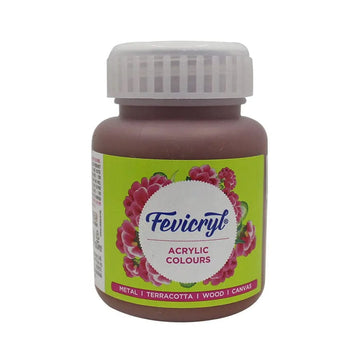 Crafteria Dark Brown Pidilite Fevicryl Acrylic Colours 100ml