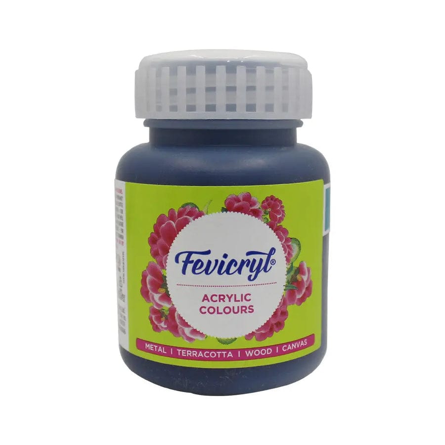 Crafteria Turquoise Blue Pidilite Fevicryl Acrylic Colours 100ml