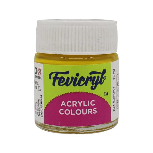 Crafteria Crimson Pidilite Fevicryl Acrylic Colours 15ml