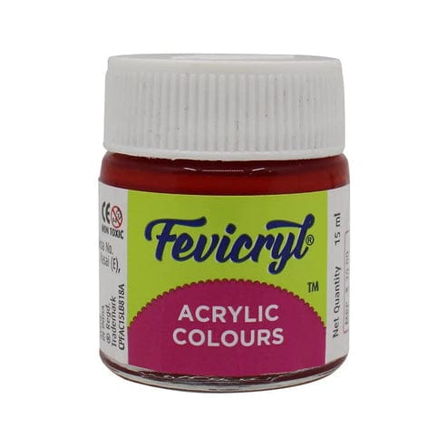 Crafteria Dark Brown Pidilite Fevicryl Acrylic Colours 15ml