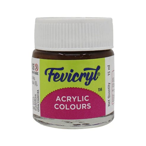 Crafteria Dark Green Pidilite Fevicryl Acrylic Colours 15ml