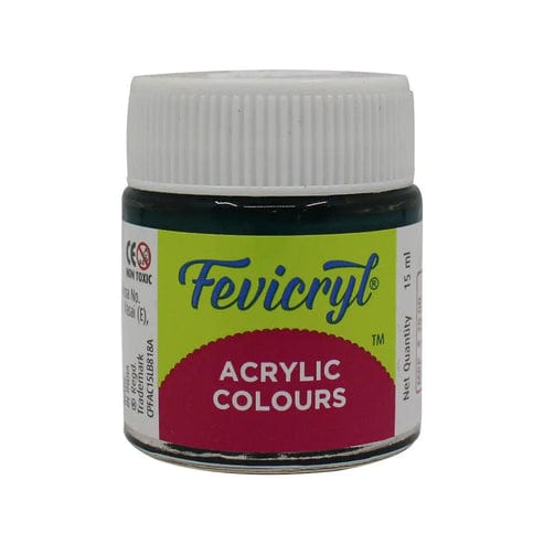 Crafteria Golden Yellow Pidilite Fevicryl Acrylic Colours 15ml