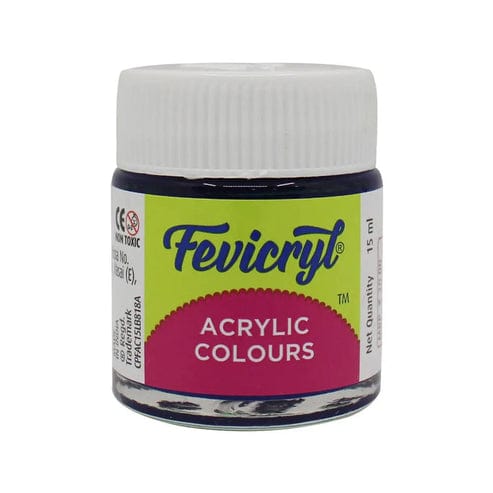 Crafteria Turquoise Blue Pidilite Fevicryl Acrylic Colours 15ml