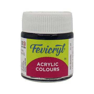 Crafteria Violet Pidilite Fevicryl Acrylic Colours 15ml