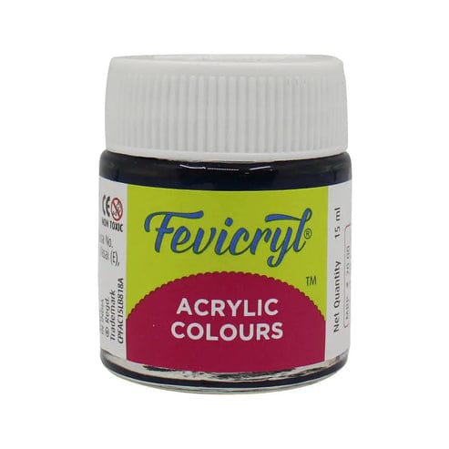 Crafteria Violet Pidilite Fevicryl Acrylic Colours 15ml