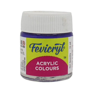 Crafteria Cerulean Blue Pidilite Fevicryl Acrylic Colours 15ml