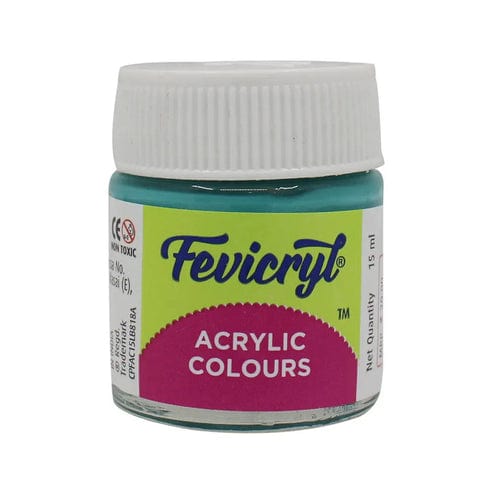 Pidilite Fevicryl Acrylic Colours 15ml (Mrp-Rs.25/-) (teal-blue)