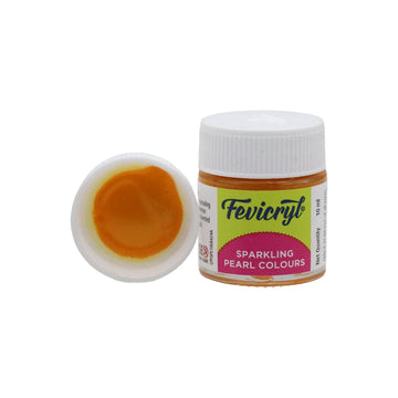 Pidilite Silver Pidilite Fevicryl Acrylic Colours Sparkling Pearl 10ml