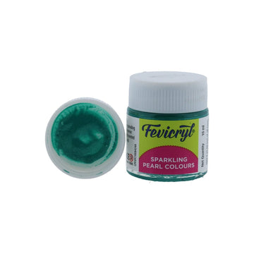Pidilite Golden Green Pidilite Fevicryl Acrylic Colours Sparkling Pearl 10ml