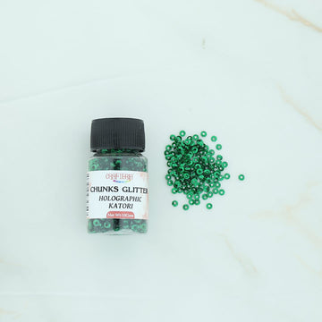 Crafteria D.Green Chunks Glitter Holographic Katori 10g