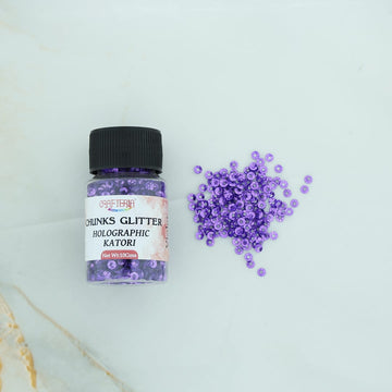 Crafteria Violet Chunks Glitter Holographic Katori 10g