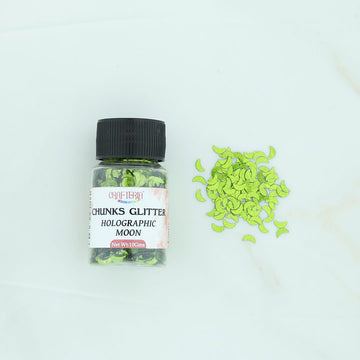 Crafteria L.Green Chunks Glitter Holographic Moon 10g
