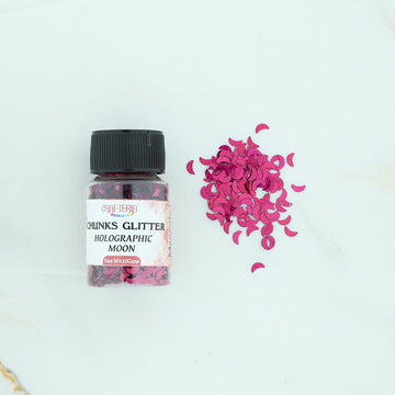 Crafteria Magenta Chunks Glitter Holographic Moon 10g