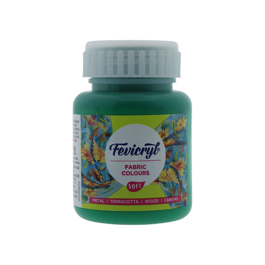 Crafteria Lemon Yellow Fevicryl Fabric Colour Soft 100Ml