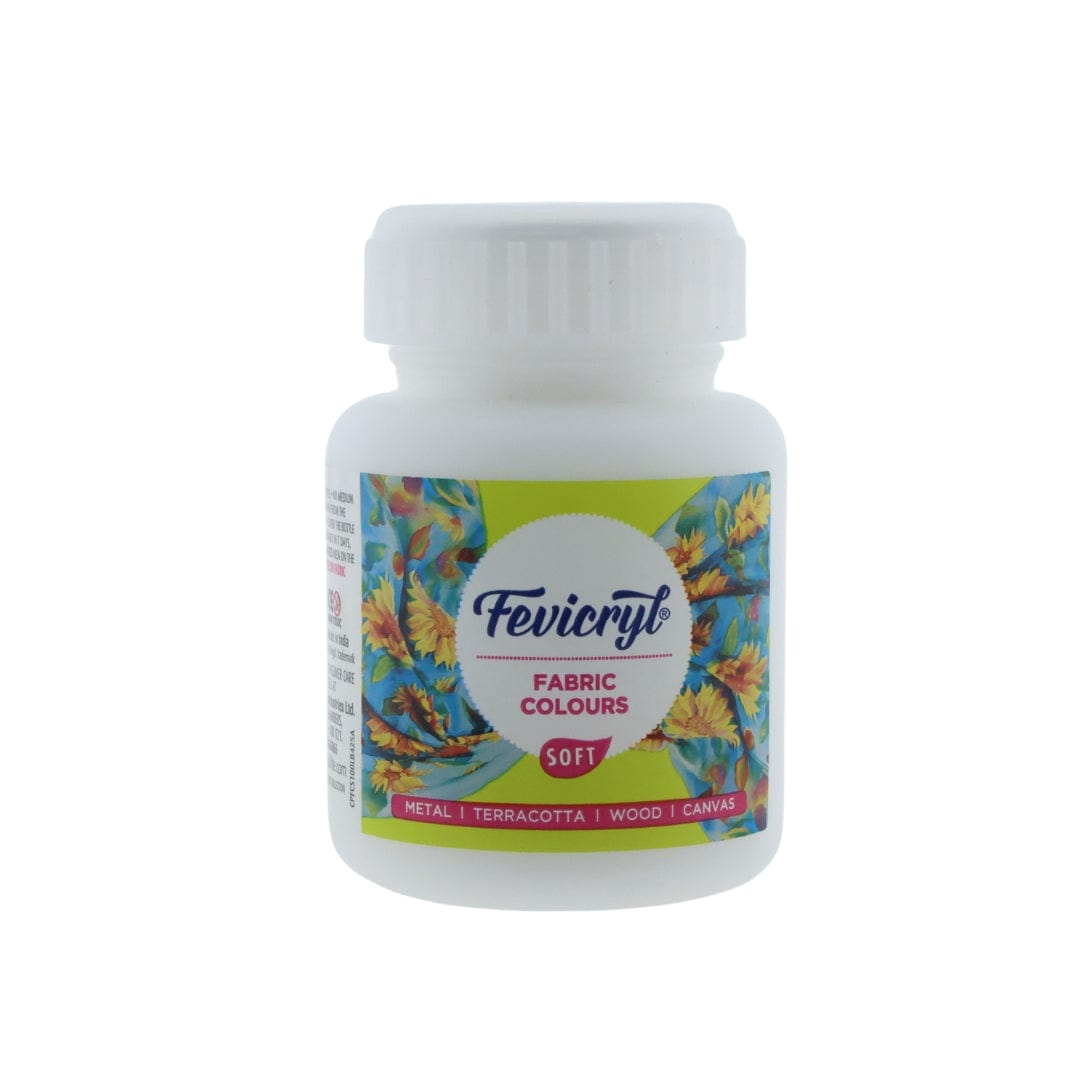 Crafteria Orange Fevicryl Fabric Colour Soft 100Ml