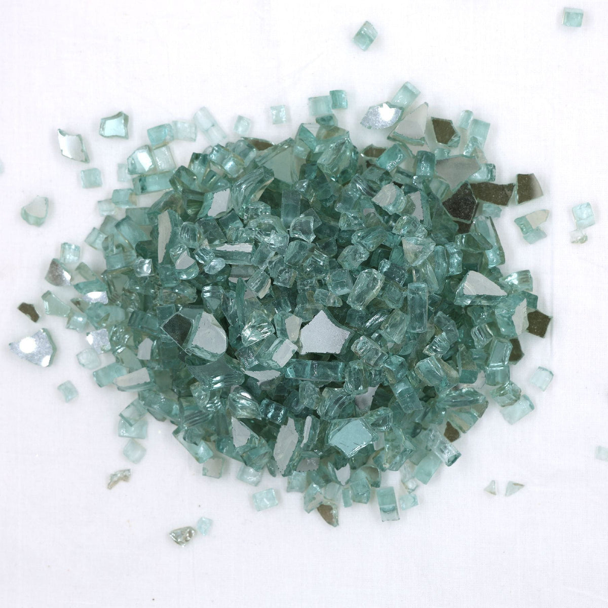 Crafteria FIREPIT 250GMS GREEN REFLECTIVE FIREPIT GLASS