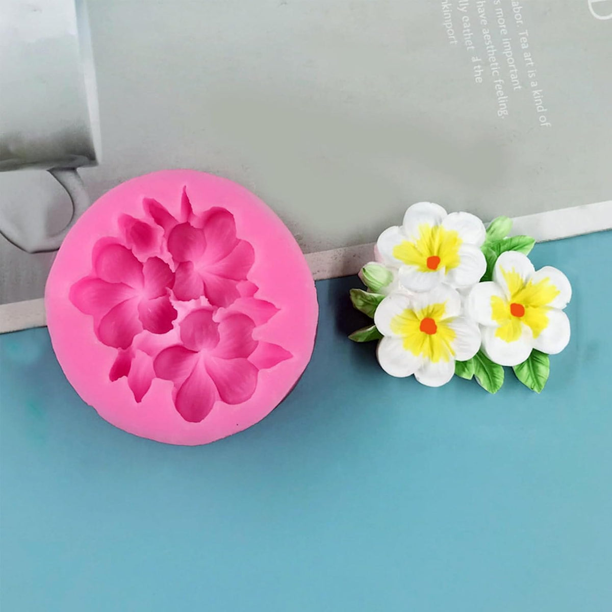 My Store Handmade Mould 3D Cute Flower Handmade Mould