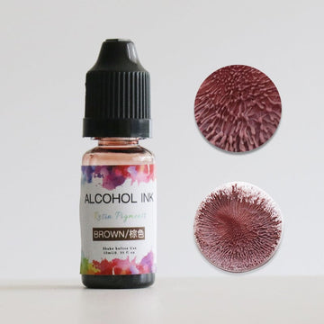 JUST CRAFT IT PIGMENT Brown 3D Alcohol Ink Single Colours