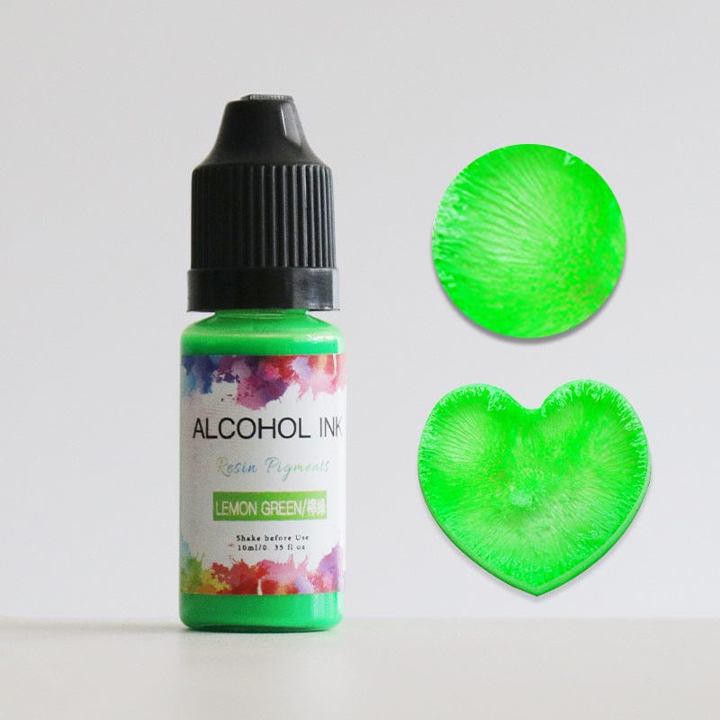 JUST CRAFT IT PIGMENT Lemon Green 3D Alcohol Ink Single Colours