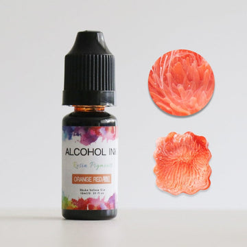 JUST CRAFT IT PIGMENT Orange Red 3D Alcohol Ink Single Colours