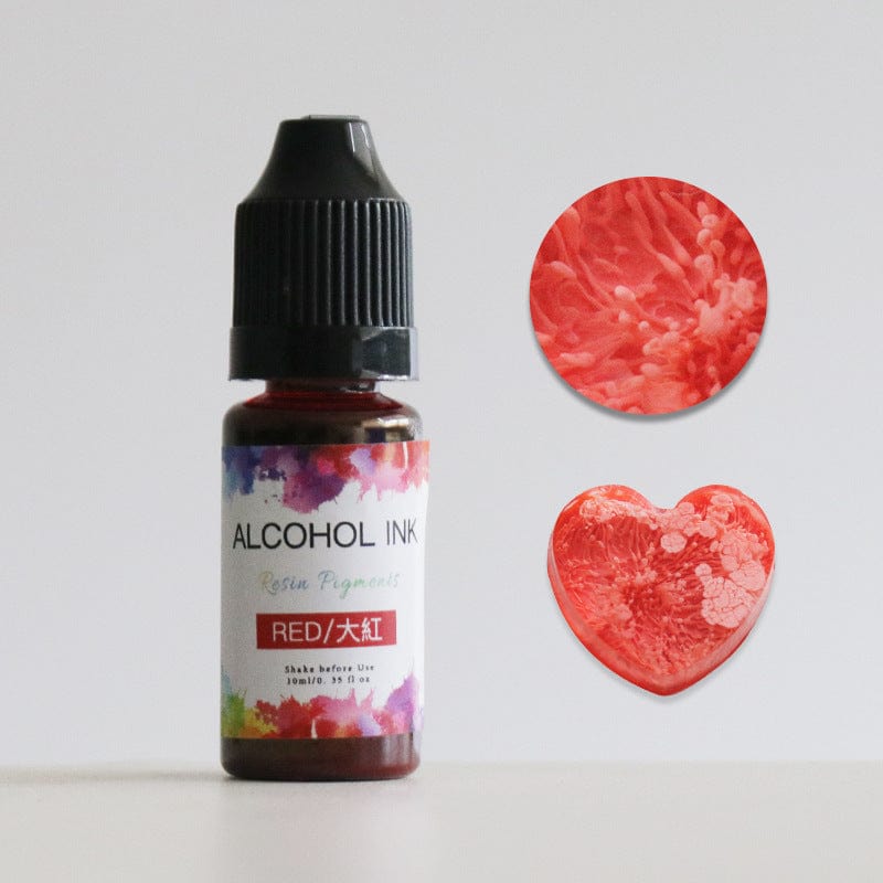 JUST CRAFT IT PIGMENT Red 3D Alcohol Ink Single Colours