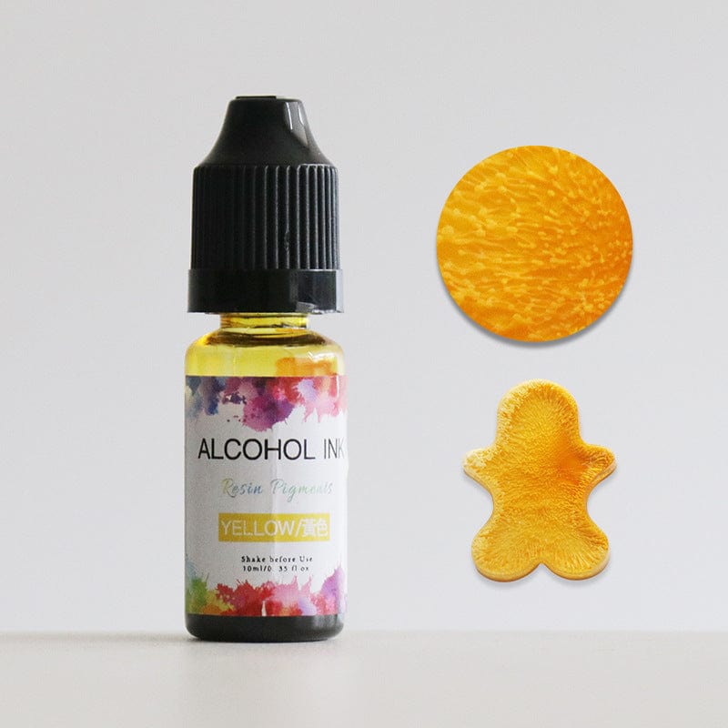 JUST CRAFT IT PIGMENT Yellow 3D Alcohol Ink Single Colours